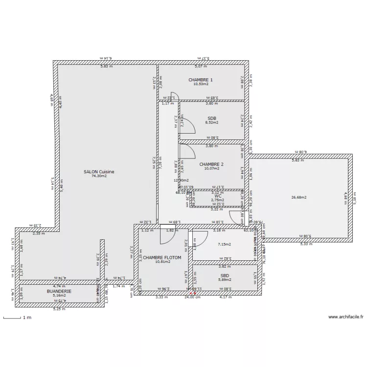 maison flotom LA BONNE 2. Plan de maison flotom LA BONNE 2. Plan de