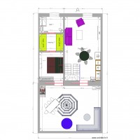plan maison 1 etage modifié