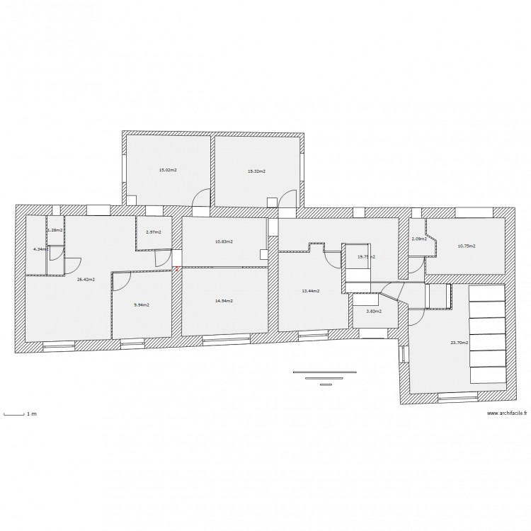 Chamberthaud 1er Etage Projet. Plan de 0 pièce et 0 m2