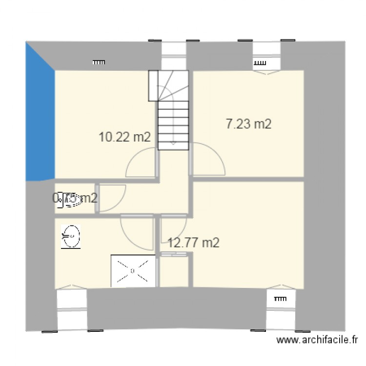 1er étage nouveau v3. Plan de 0 pièce et 0 m2