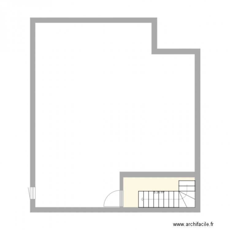 Maison 1er etage. Plan de 0 pièce et 0 m2