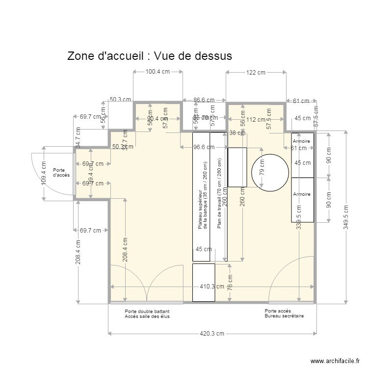 MAIRIE DE PALOU 2. Plan de 0 pièce et 0 m2