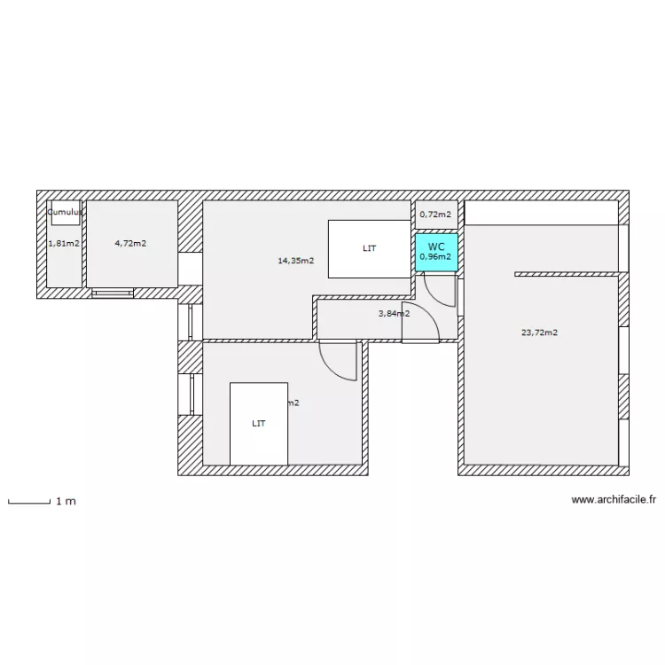 Plan du deuxième. Plan de Plan du deuxième. Plan de