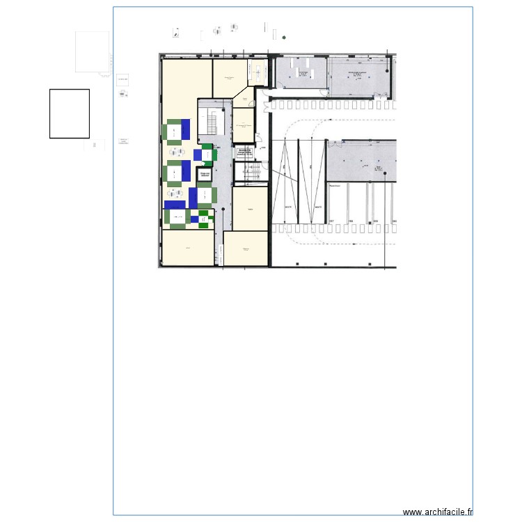 maulini etage 4 v9. Plan de 0 pièce et 0 m2