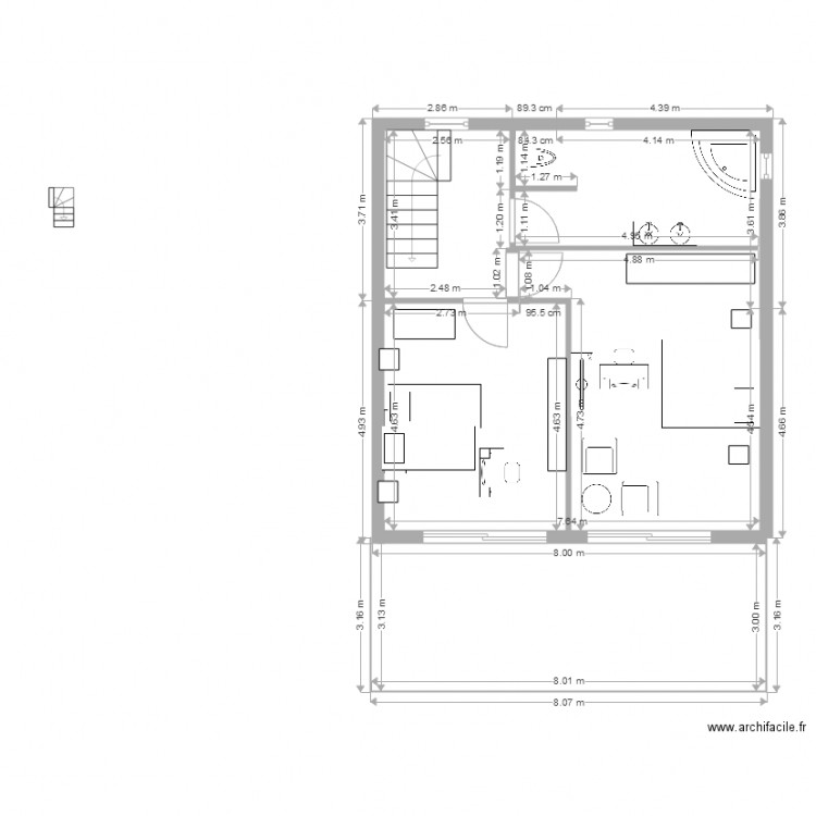 bungalow 2 1 FLOOR. Plan de 0 pièce et 0 m2