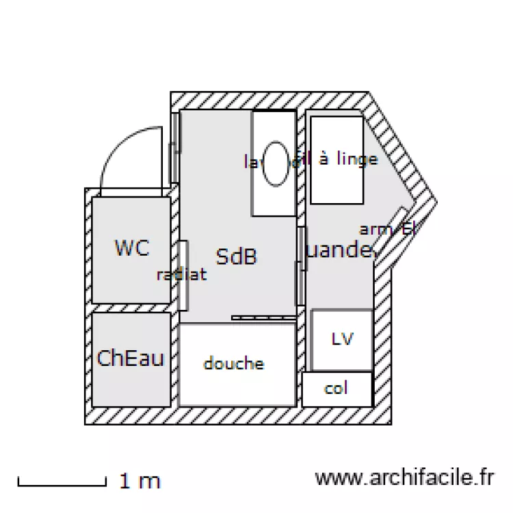 Salle de Bain4. Plan de Salle de Bain4. Plan de
