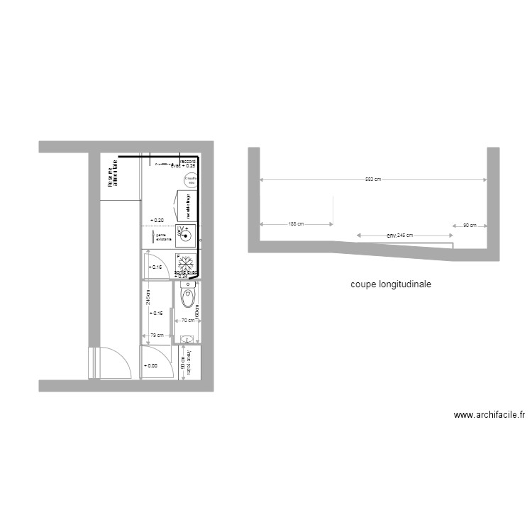 Cellier Projet 1. Plan de 0 pièce et 0 m2