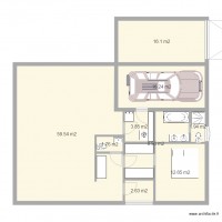 MAISON 10  90m2 habitable garage 28m2
