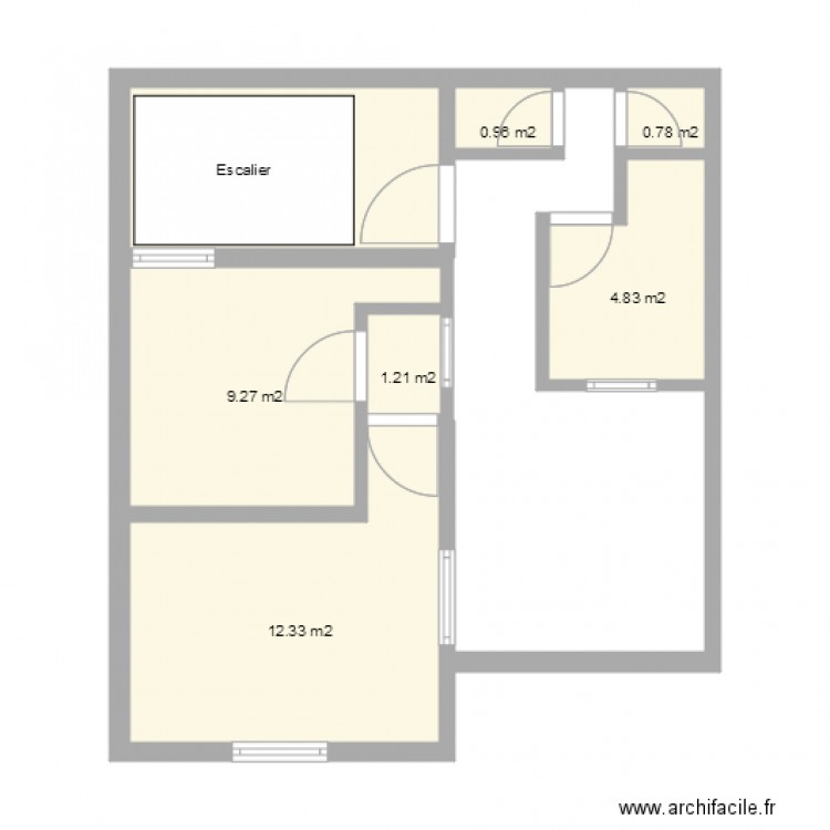 Etage Maison2. Plan de 0 pièce et 0 m2