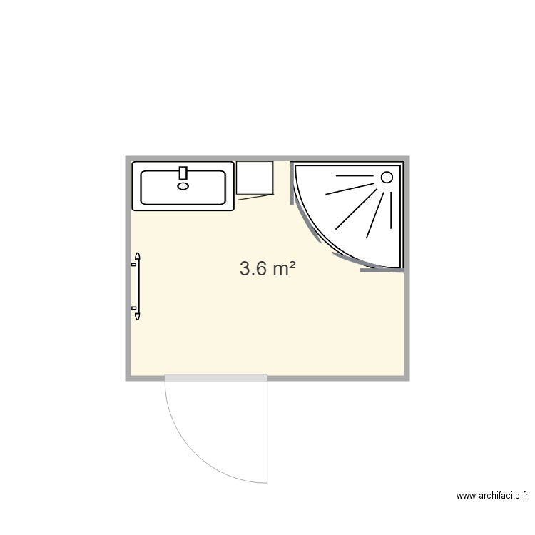 Salle de Bain Ste Maxime. Plan de 0 pièce et 0 m2