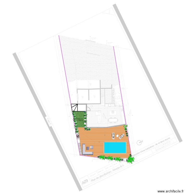 Jardin Sainte Marie scenario 2. Plan de 0 pièce et 0 m2