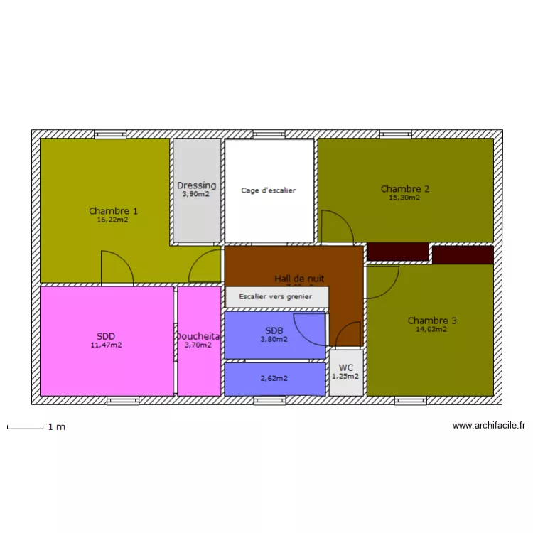 Beloeil étage. Plan de Beloeil étage. Plan de