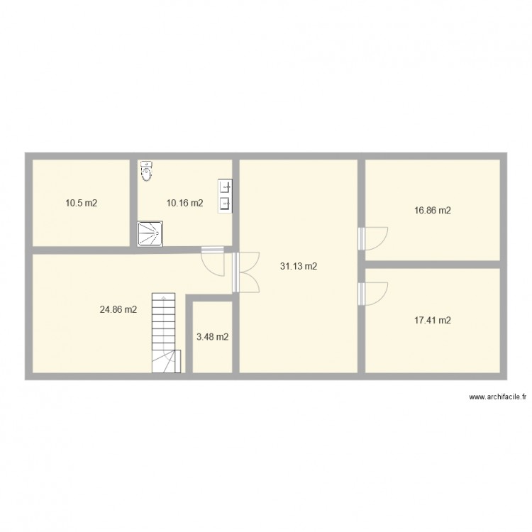 Maison étage vs1. Plan de 0 pièce et 0 m2