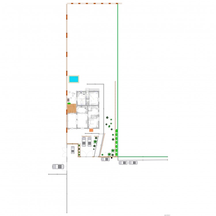 plan RDC et STUDIO extension. Plan de 0 pièce et 0 m2