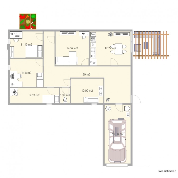 Villa Cacciadore2 copie. Plan de 0 pièce et 0 m2