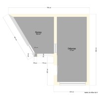 Plan Thery pièces sous toiture