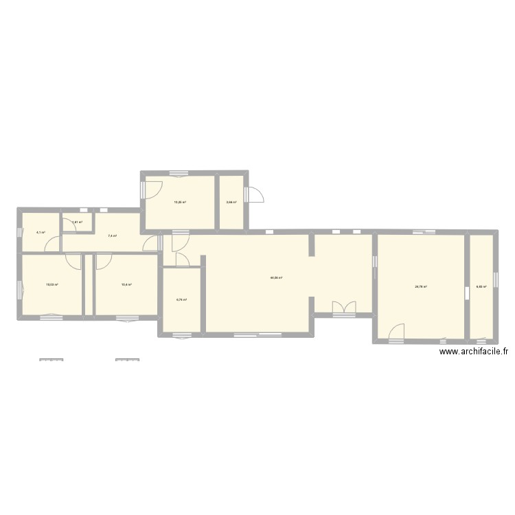 Maison du Beausset 1/1. Plan de 12 pièces et 131 m2