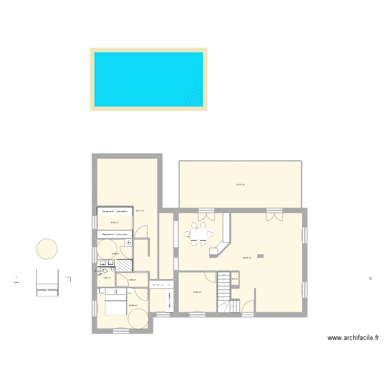 maison 12. Plan de 11 pièces et 160 m2