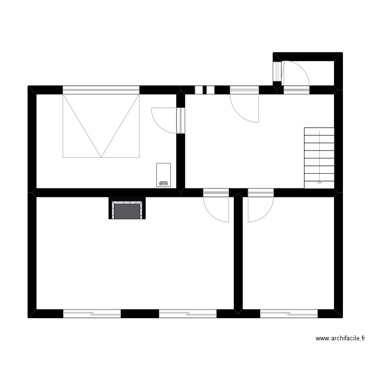 pepino r. Plan de 13 pièces et 145 m2