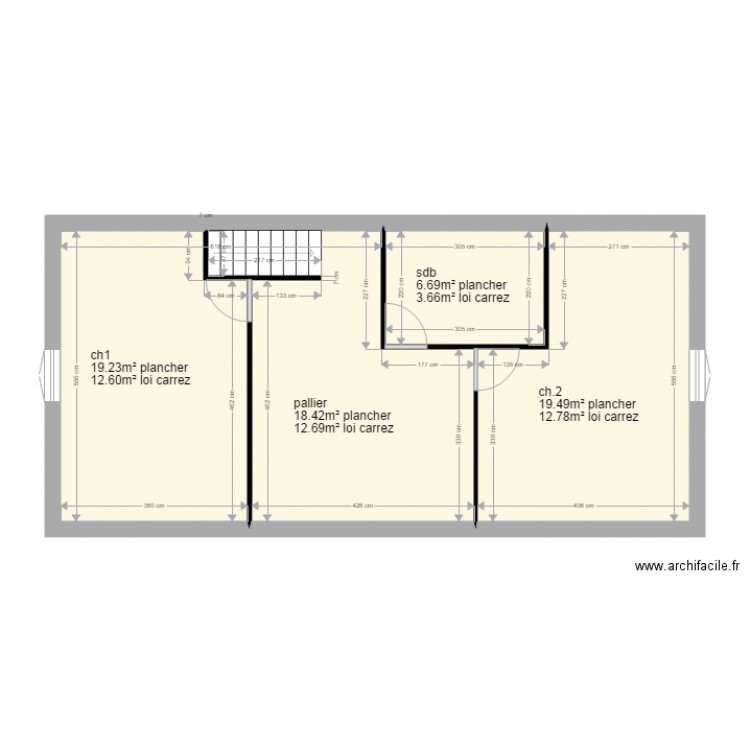 PLAN etage 2. Plan de 0 pièce et 0 m2