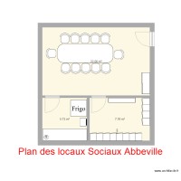 Plan des locaux Sociaux ABBEVILLE 2