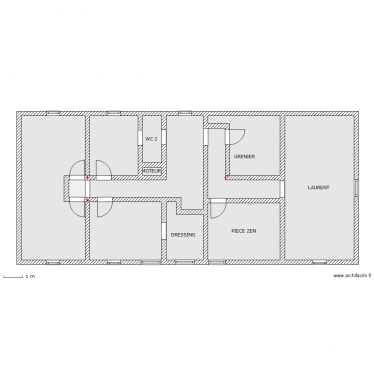 LaurYse - Plan de Base Etage. Plan de 0 pièce et 0 m2