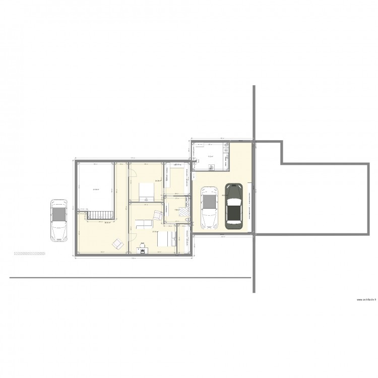 Loft etage v2. Plan de 0 pièce et 0 m2