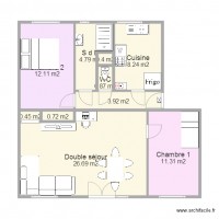 appartement plan 1