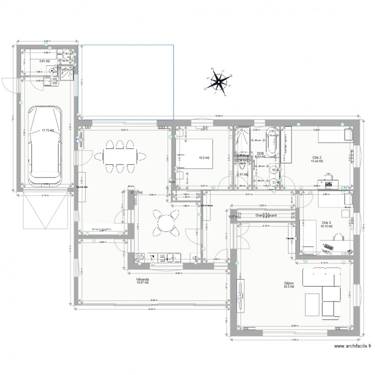 Version du 18 aout 2016 Garage. Plan de 0 pièce et 0 m2