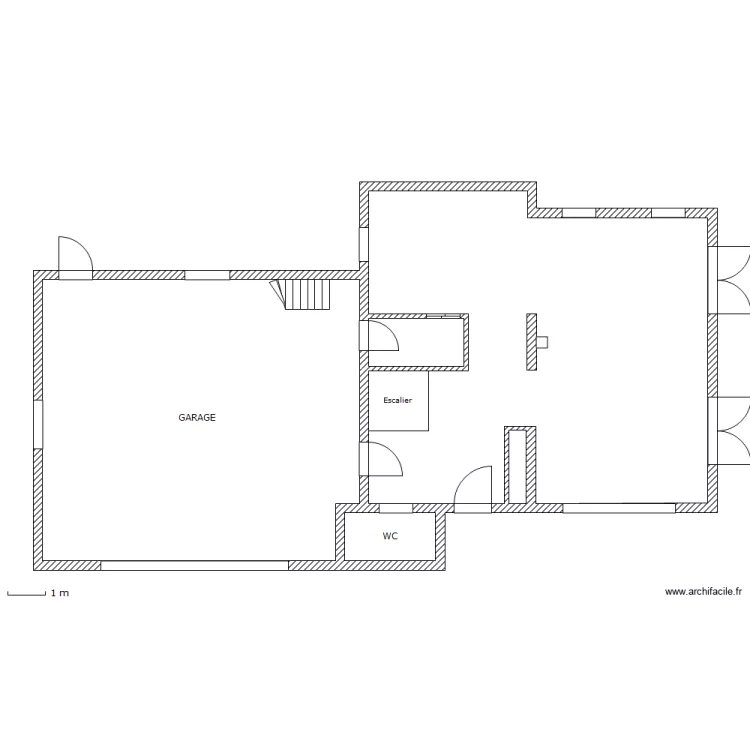 rez-de-chaussee. Plan de rez-de-chaussee. Plan de