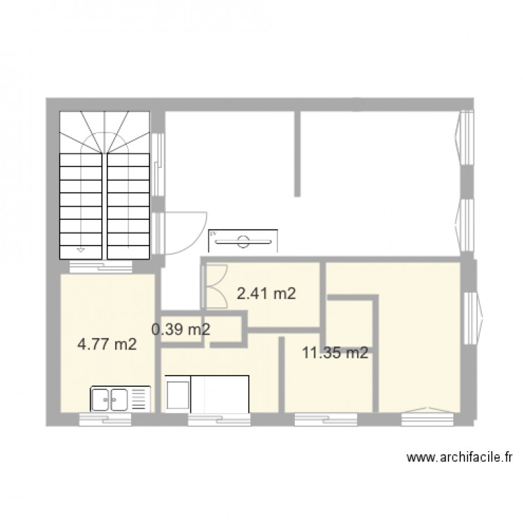 Maison niveau 1. Plan de 0 pièce et 0 m2