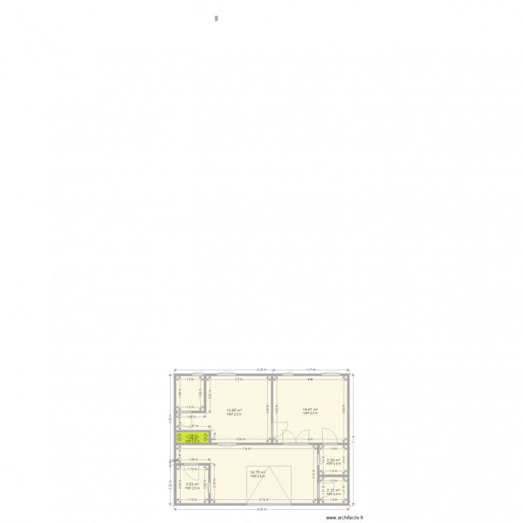 appartement annexe1. Plan de 0 pièce et 0 m2