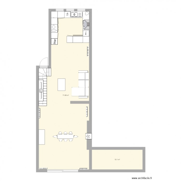 Maison V1. Plan de 0 pièce et 0 m2