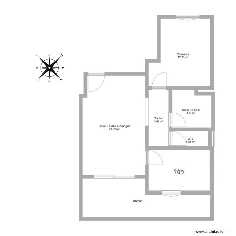 Appartement XB bis. Plan de 0 pièce et 0 m2