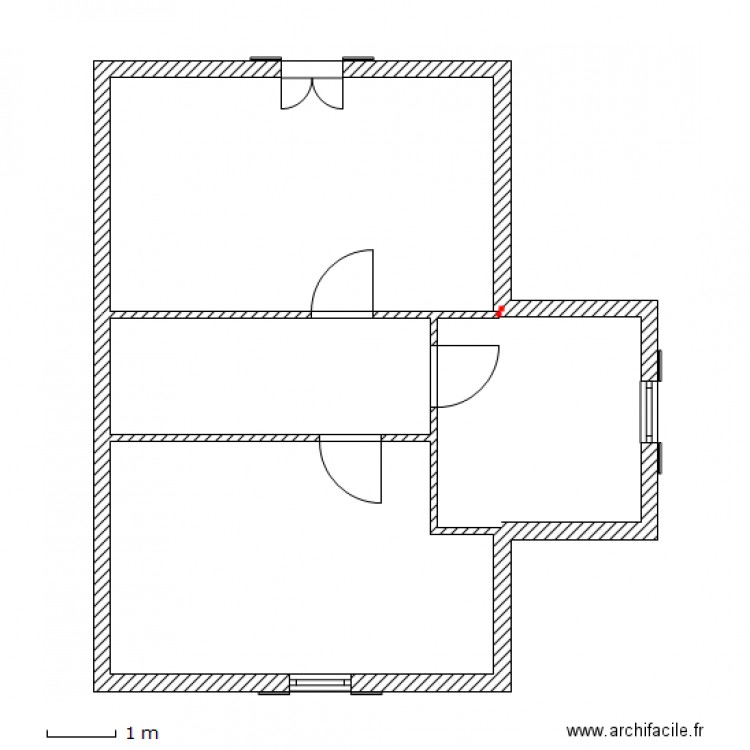 Durand-Bazin Etage. Plan de 0 pièce et 0 m2