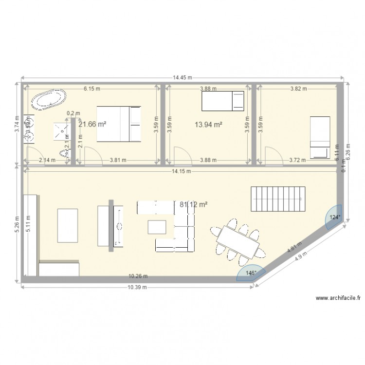 Habitation 1. Plan de 0 pièce et 0 m2