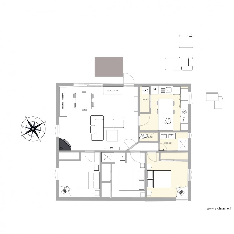 maison plan 10 2016 . Plan de 0 pièce et 0 m2