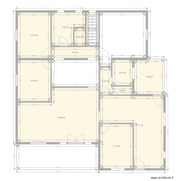 CULE. Plan de 0 pièce et 0 m2