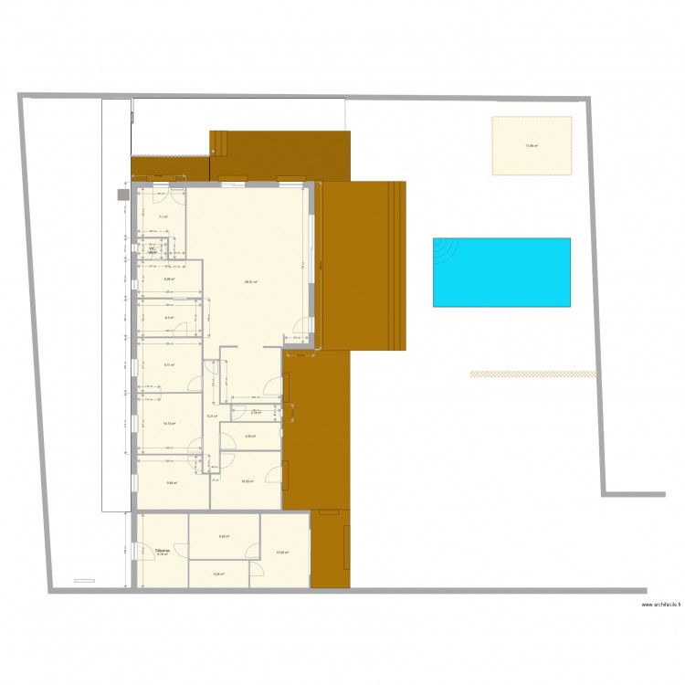 Plan terrasse 022017. Plan de 0 pièce et 0 m2