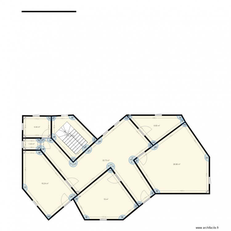 Villa Slimane Initial. Plan de 0 pièce et 0 m2