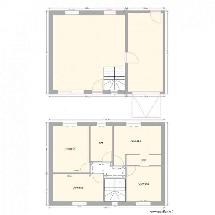 Plan maison Florensac. Plan de 0 pièce et 0 m2