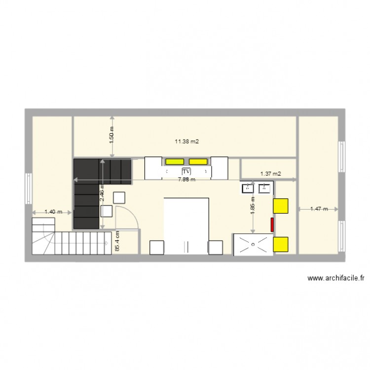 norges etage 2 version 4. Plan de 0 pièce et 0 m2