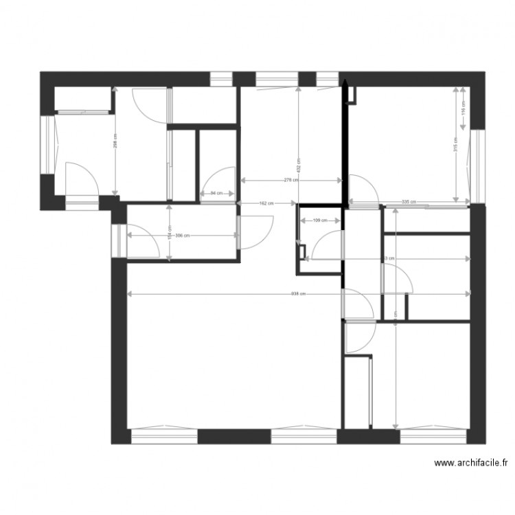 Appartement RDC 5 9 2017. Plan de 0 pièce et 0 m2