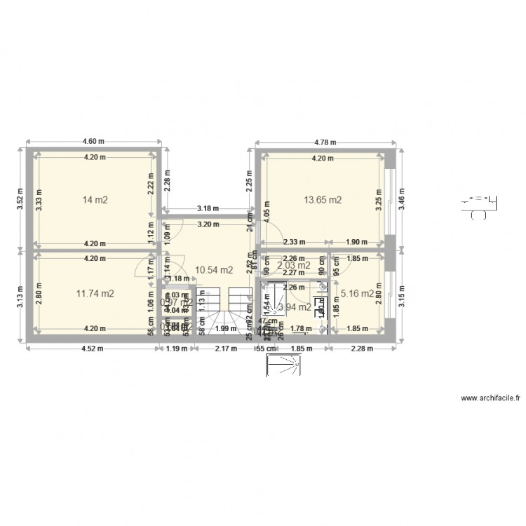 1er Etage BIS4. Plan de 0 pièce et 0 m2