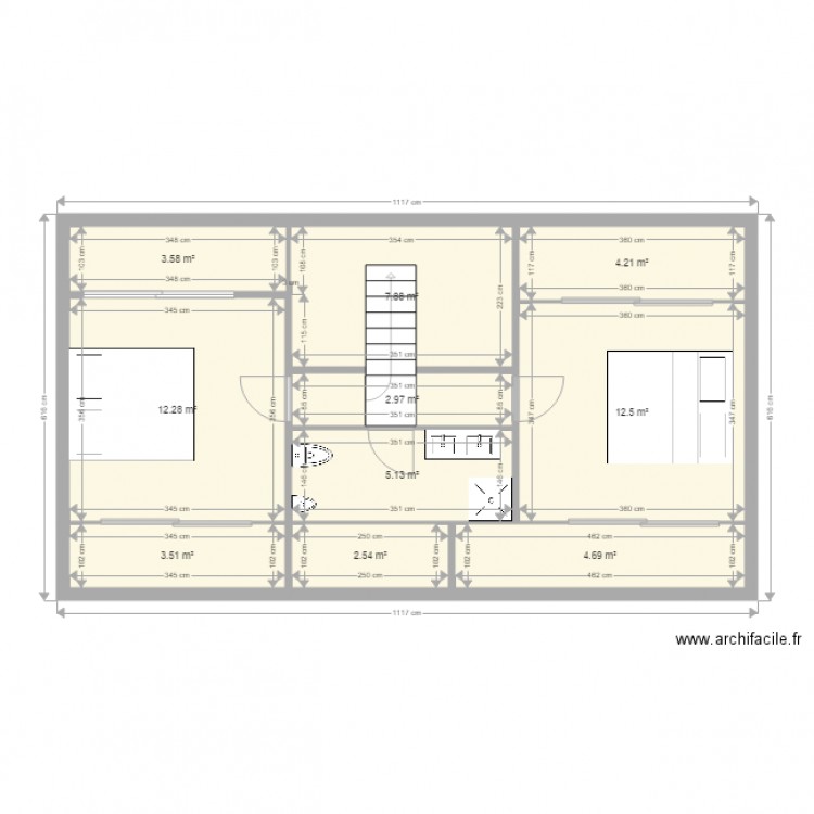 Hangar Maison auffret EF2. Plan de 0 pièce et 0 m2