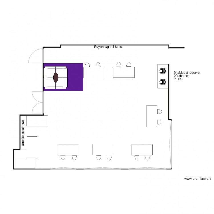 JDA 2016 salle 4 prop. Plan de 0 pièce et 0 m2