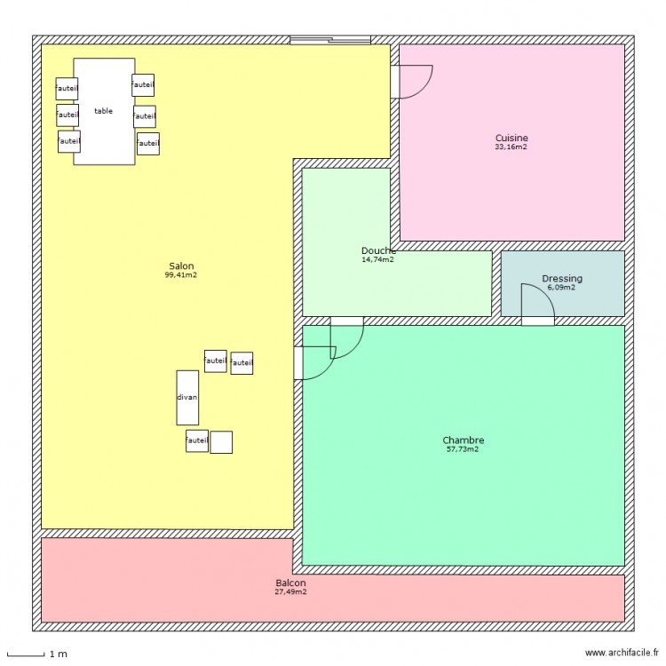 Zone 4. Plan de 0 pièce et 0 m2