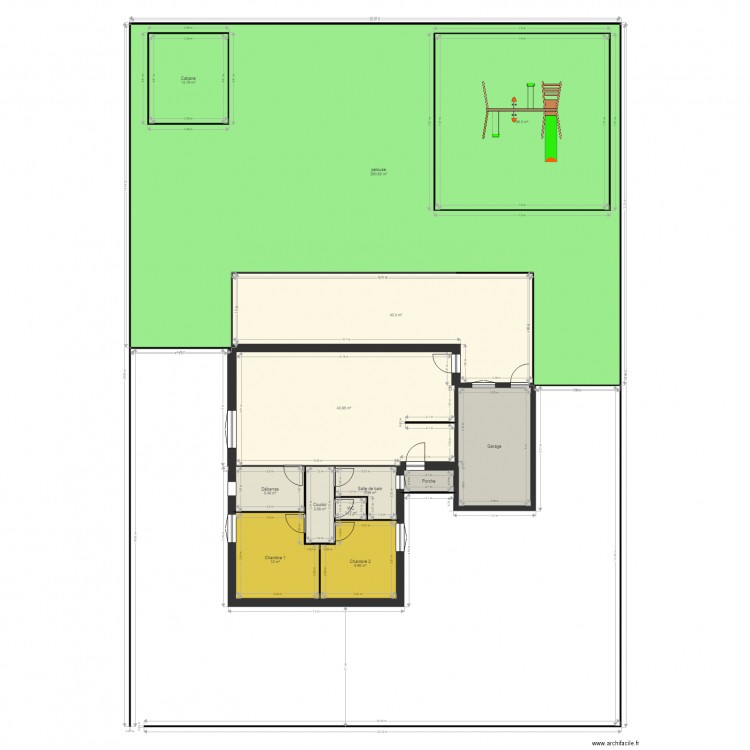 Maison Agnès Aslonnes 629 m. Plan de 0 pièce et 0 m2