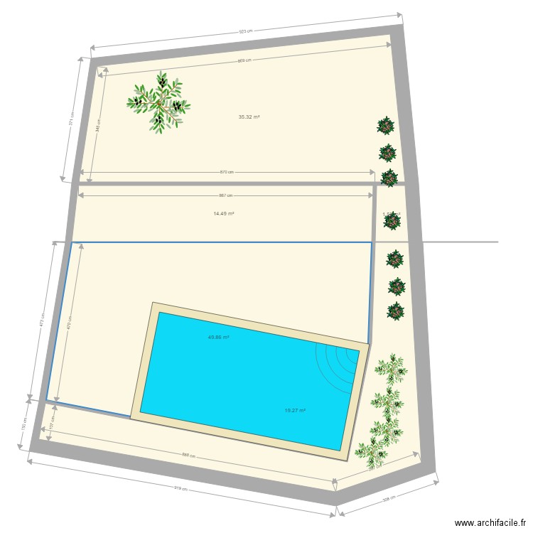 piscine paros 3. Plan de 0 pièce et 0 m2