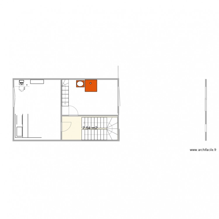 Maison Derain etage2 1. Plan de 0 pièce et 0 m2
